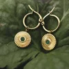 Boucles d&rsquo;oreilles pochoir